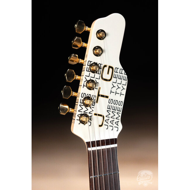 James Tyler Guitars JTG-MK1 S-Style Guitar w/ Case – White Pearl Metallic