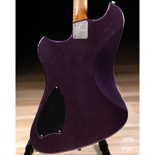 Novo Custom Voltur J Guitar w/ Lollar P-90s – Purple Stranger Sparkle