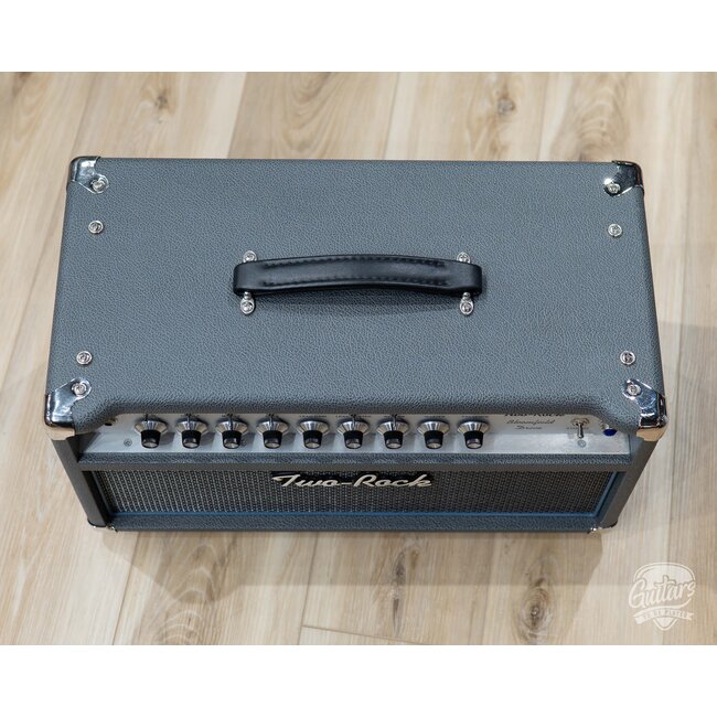 Two Rock Bloomfield Drive 100 Watt Head  w/ Footswitch – Slate Grey