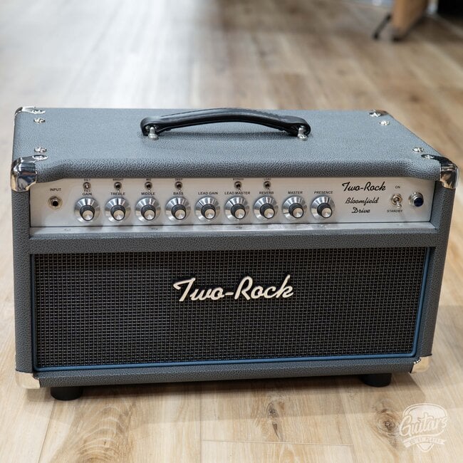 Two Rock Bloomfield Drive 100 Watt Head  w/ Footswitch – Slate Grey