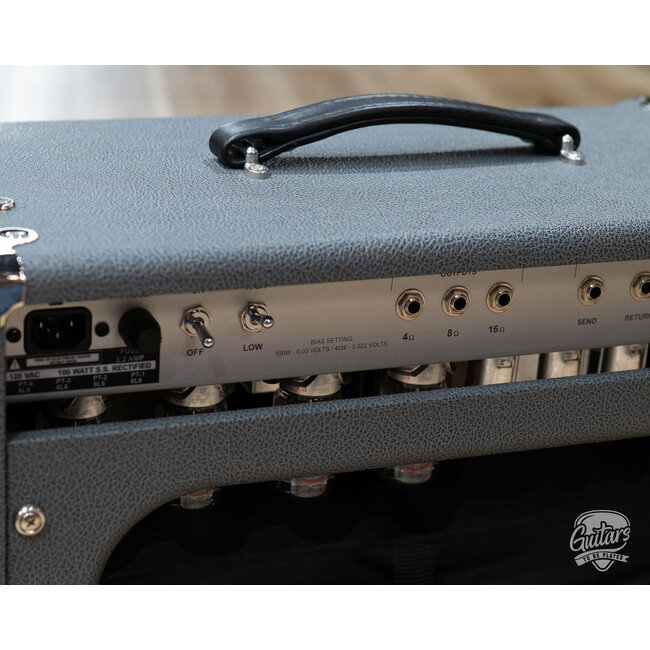 Two Rock Bloomfield Drive 100 Watt Head  w/ Footswitch – Slate Grey