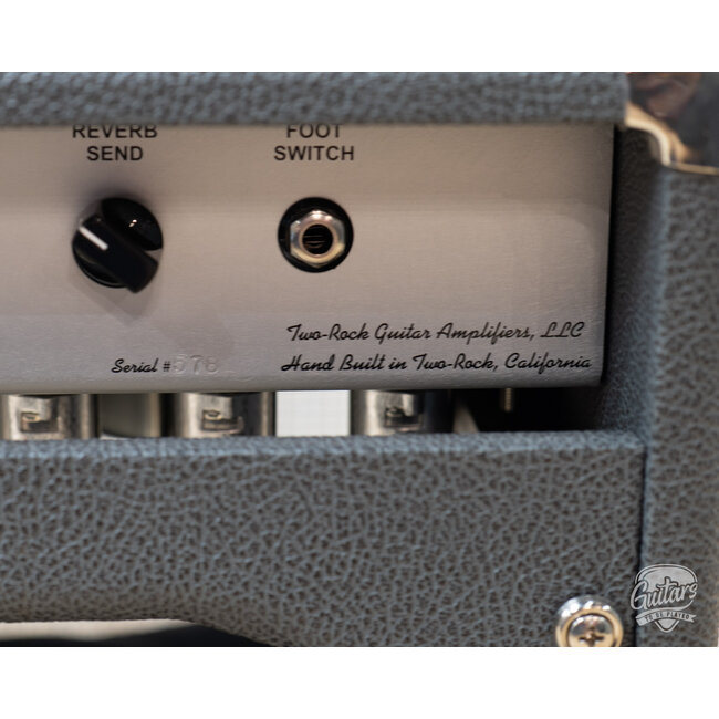 Two Rock Bloomfield Drive 100 Watt Head  w/ Footswitch – Slate Grey