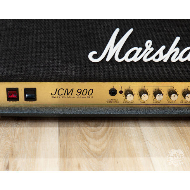 Used Marshall JCM 900 2500 MK III 50 Watt Head – Black