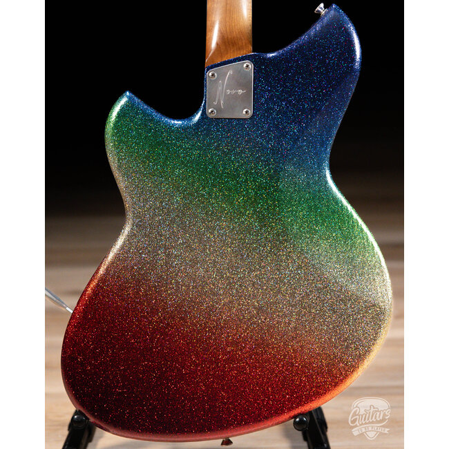 Novo Dealer Limited Serus J Lollar P-90s w/ Ebony Fretboard – Dark Side Sparkle