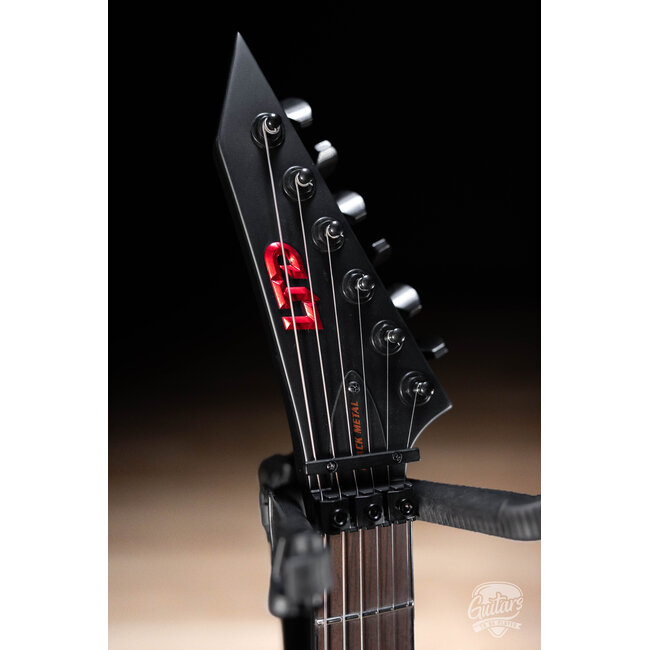 ESP LTD Arrow Black Metal Floyd Rose Guitar – Black Red Burst Satin