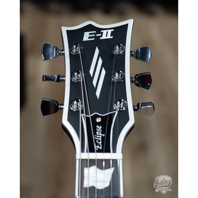 ESP E-II Eclipse BB Bold Binding EMG Guitar w/ Case – Black Satin (B-stock)