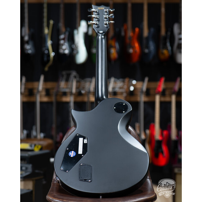 ESP E-II Eclipse BB Bold Binding EMG Guitar w/ Case – Black Satin (B-stock)