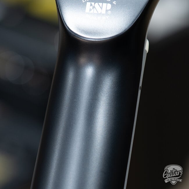 ESP E-II Eclipse BB Bold Binding EMG Guitar w/ Case – Black Satin (B-stock)