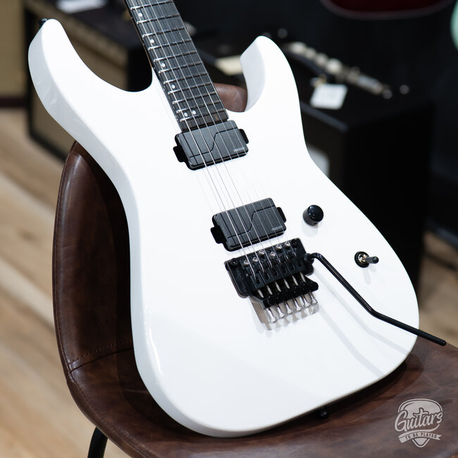 ESP E-II M-II Fishman Fluence Floyd Rose Guitar w/ Case – Snow White (B-stock)