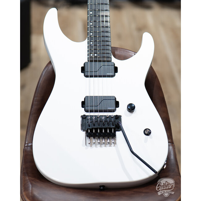 ESP E-II M-II Fishman Fluence Floyd Rose Guitar w/ Case – Snow White (B-stock)