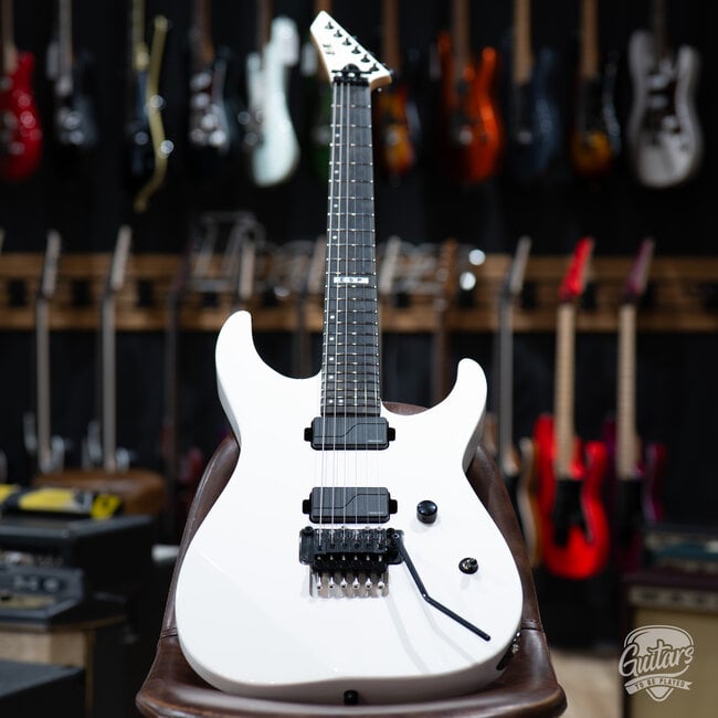 ESP E-II M-II Fishman Fluence Floyd Rose Guitar w/ Case – Snow White (B-stock)