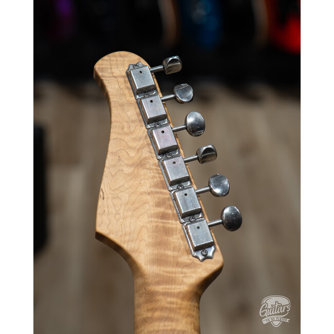 2023 Xotic XSC-1 Ash S-Style w/ Roasted Flame Maple Neck – 3-Tone Burst