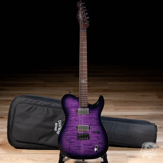 Chapman Chapman Law Maker Legacy T-Style Hard Tail Guitar w/ Bag – Blackberry Storm