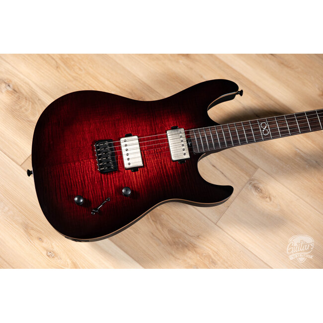 Chapman Scout Legacy S Style Hard Tail Guitar w/ Bag – Blood Moon