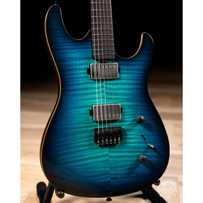Chapman Scout Legacy S Style Hard Tail Guitar w/ Bag - Electric Sky Burst