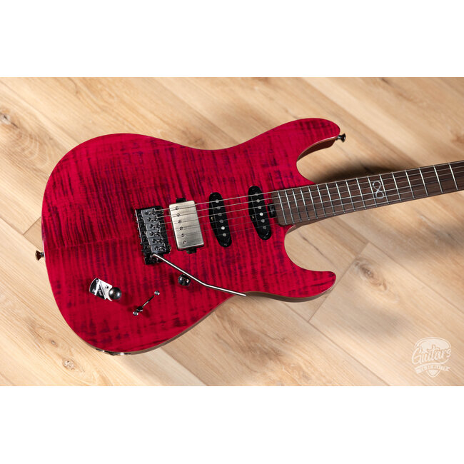 Chapman Scout Traditional S Style Tremolo Guitar w/ Bag – Hot Cherry