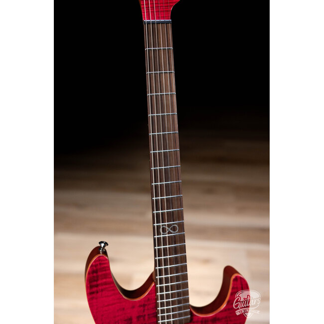 Chapman Scout Traditional S Style Tremolo Guitar w/ Bag – Hot Cherry