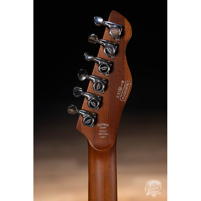 Chapman Scout Traditional S Style Tremolo Guitar w/ Bag – Wildwood