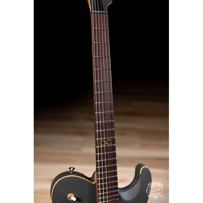 Chapman SAR63 Chris Robertson Semi Hollow Guitar w/ bag – Slate Black
