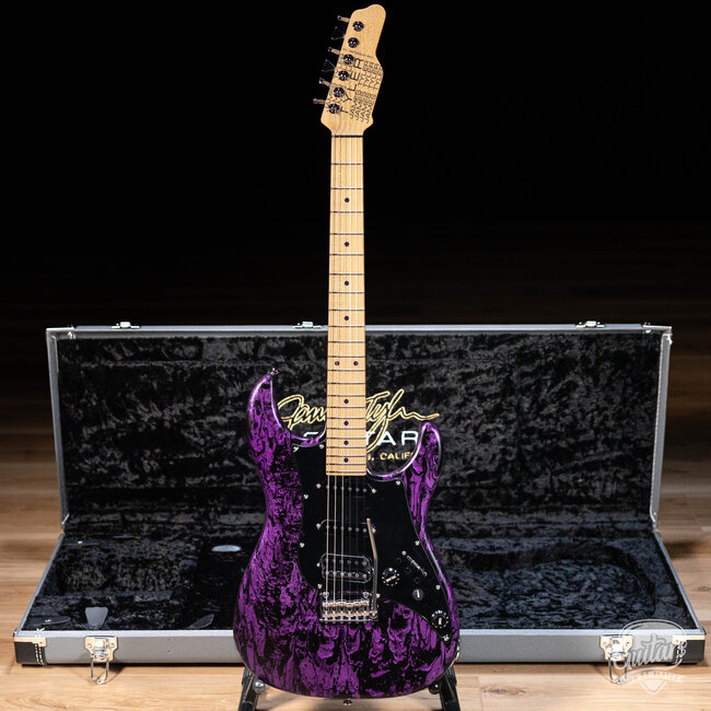 James Tyler Guitars Studio Elite HDX – Black Shmear with Purple Tint
