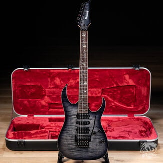 Ibanez Guitars Ibanez J. Custom RG8570  Electric Guitar w/ Case – Black Rutile