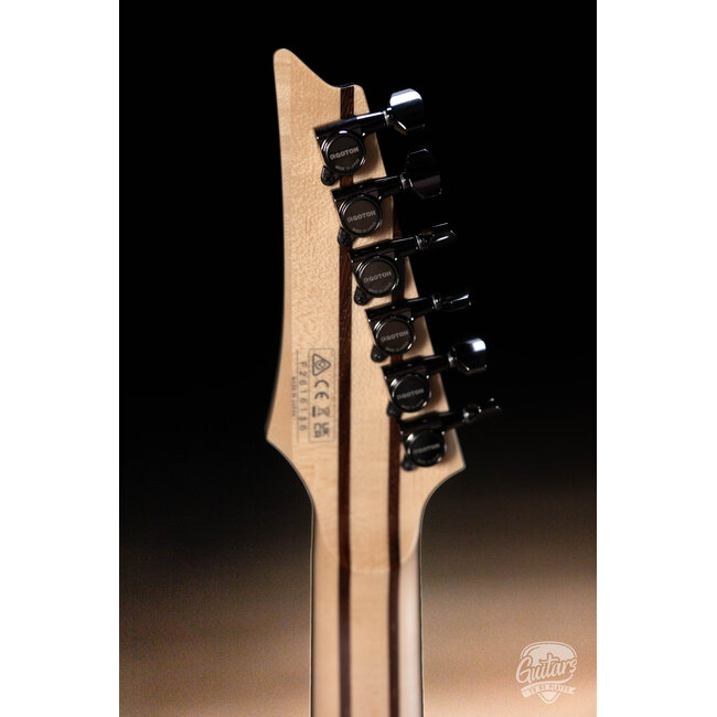 Ibanez J. Custom RG8570  Electric Guitar w/ Case – Black Rutile