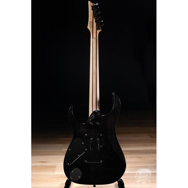 Ibanez J. Custom RG8570  Electric Guitar w/ Case – Black Rutile