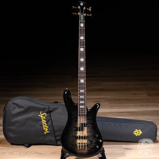Spector Spector Icon NS-2 Neck-Thru 4-String Bass w/ Gigbag – Black Stain