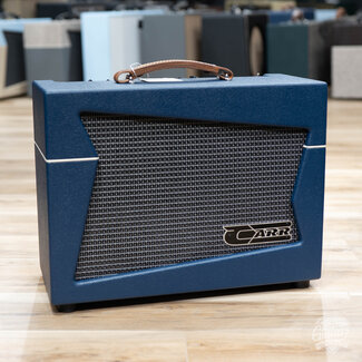 Carr Carr Amps Skylark Special 12W 1x12” Combo – Navy Blue w/ Tan Handle