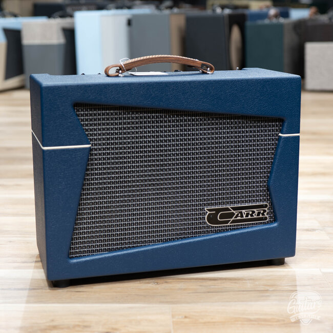 Carr Amps Skylark Special 12W 1x12” Combo – Navy Blue w/ Tan Handle