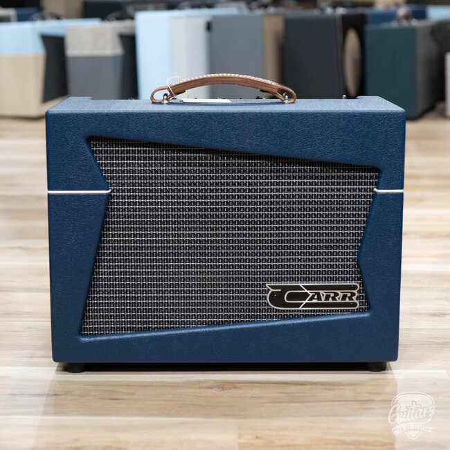 Carr Amps Skylark Special 12W 1x12” Combo – Navy Blue w/ Tan Handle