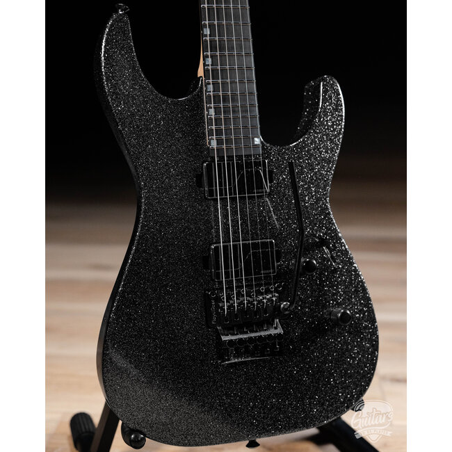 ESP USA M-II DX FR w/ Fishman Fluence & Floyd Rose – Black Sparkle