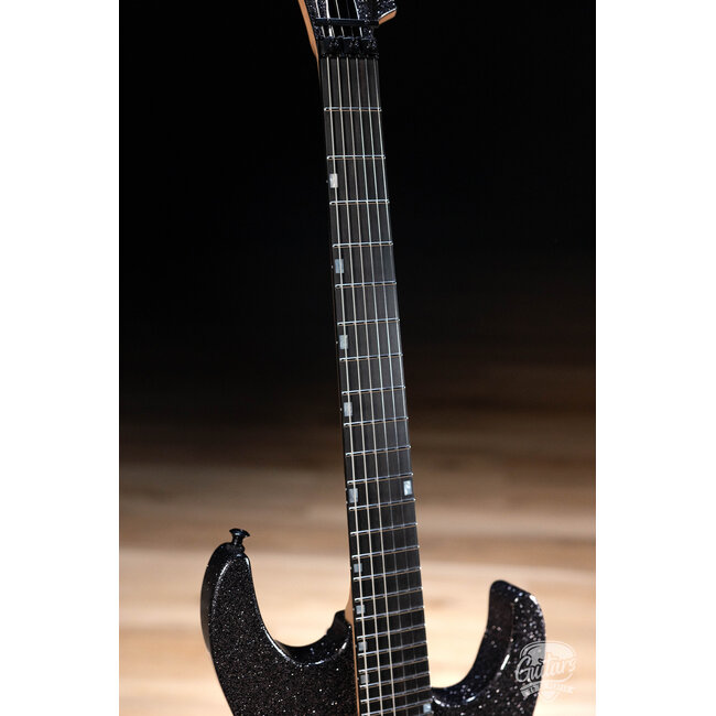 ESP USA M-II DX FR w/ Fishman Fluence & Floyd Rose – Black Sparkle
