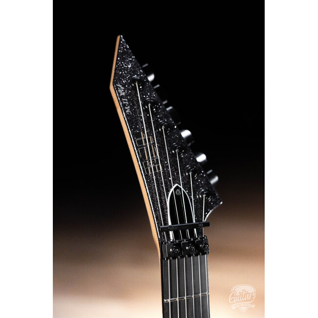 ESP USA M-II DX FR w/ Fishman Fluence & Floyd Rose – Black Sparkle