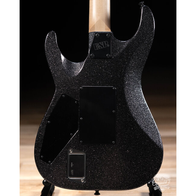 ESP USA M-II DX FR w/ Fishman Fluence & Floyd Rose – Black Sparkle