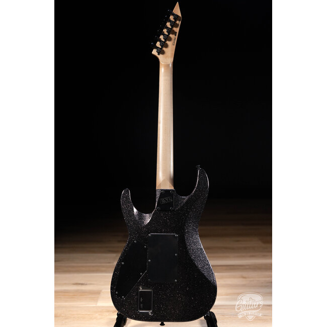 ESP USA M-II DX FR w/ Fishman Fluence & Floyd Rose – Black Sparkle