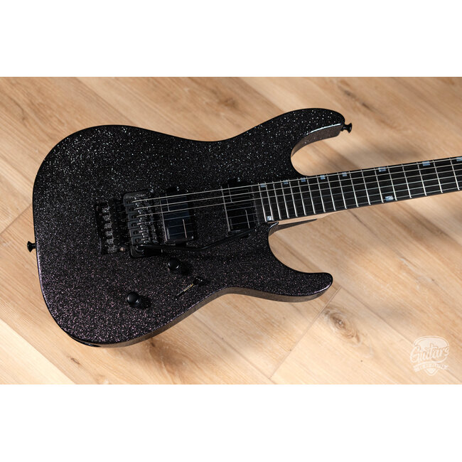 ESP USA M-II DX FR w/ Fishman Fluence & Floyd Rose – Black Sparkle
