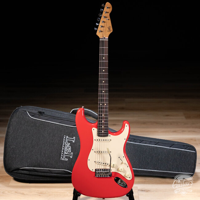LsL Instruments Saticoy ERA 22 Rosewood FB w/ LsL Pickups – Fiesta Red