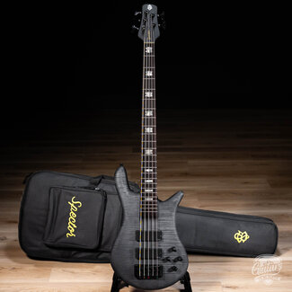 Spector Spector Euro 5 LX Neck-Thru 5-String EMG Bass – Trans Black Stain Matte