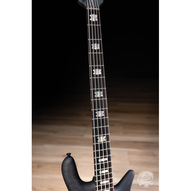 Spector Euro 5 LX Neck-Thru 5-String EMG Bass – Trans Black Stain Matte
