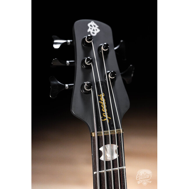 Spector Euro 5 LX Neck-Thru 5-String EMG Bass – Trans Black Stain Matte