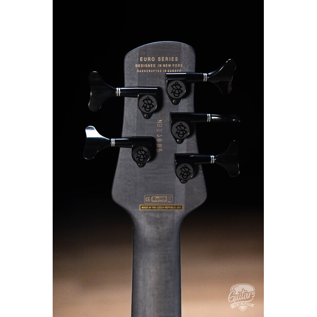 Spector Euro 5 LX Neck-Thru 5-String EMG Bass – Trans Black Stain Matte