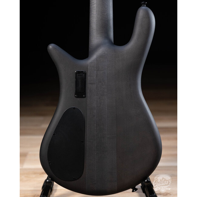 Spector Euro 5 LX Neck-Thru 5-String EMG Bass – Trans Black Stain Matte