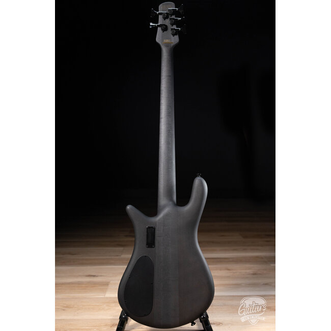 Spector Euro 5 LX Neck-Thru 5-String EMG Bass – Trans Black Stain Matte