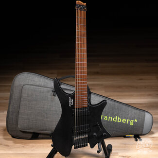 Strandberg Strandberg Boden Standard N2.7 7 String Headless – Black Satin Metallic