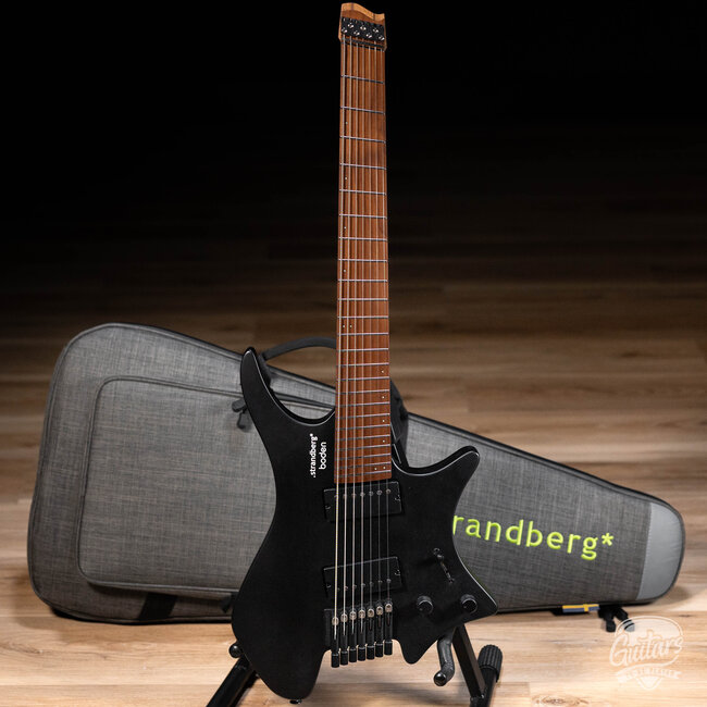 Strandberg Boden Standard N2.7 7 String Headless – Black Satin Metallic