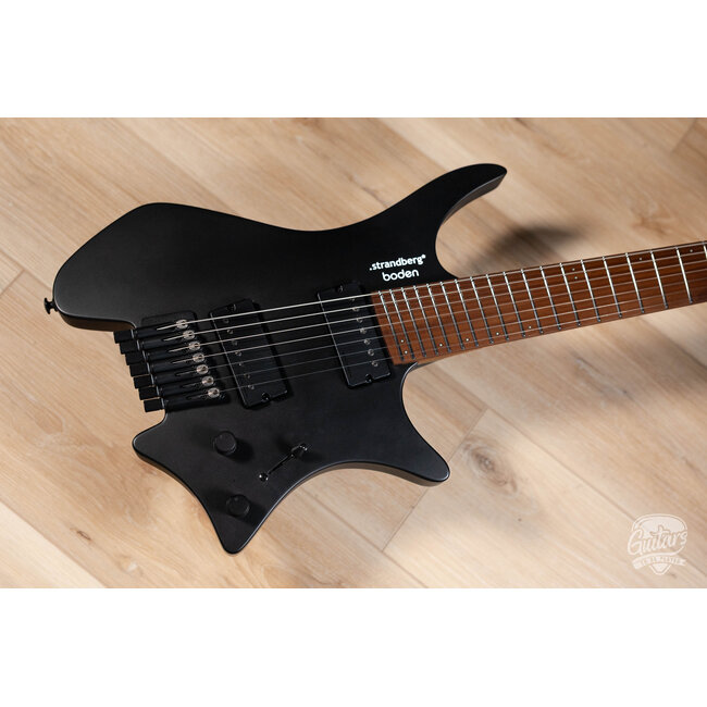 Strandberg Boden Standard N2.7 7 String Headless – Black Satin Metallic