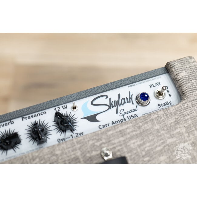 Carr Amps Skylark Special 12W 1x12” Combo – Slub/Grey