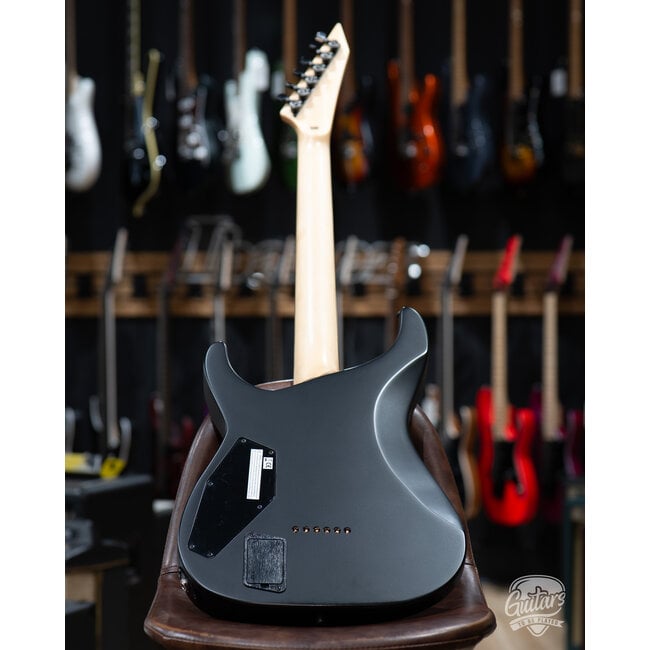 ESP E-II M-I NT Neck Thru EMG Guitar w/ Case – Black Satin (B-Stock)