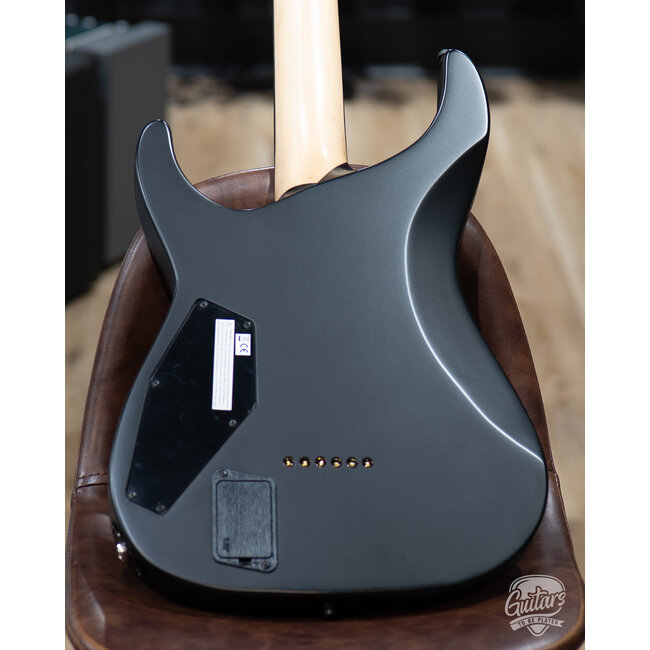 ESP E-II M-I NT Neck Thru EMG Guitar w/ Case – Black Satin (B-Stock)